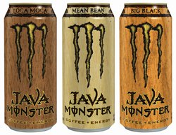 Java Monster-Monster Coffe & Energy Drink, 12/15floz Cans Variety Pack