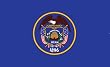 Valley Forge Nylon Utah State Flag, measures 3-Foot x 5-Foot