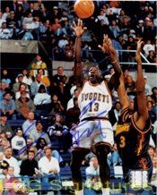 Signed Jackson, Bobby (Denver Nuggets) 8x10 Photo