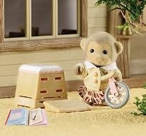 Sylvanian Families Monkey Sister Gymnastics Lesson