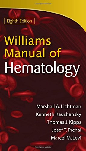 williams manual of hematology eighth edition