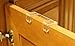 DecoBros Over The Drawer/Cabinet Door Kitchen Paper Towel Bar Holder, Chrome