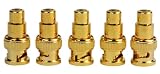Monster Cable VA MBFR-H High Performance Video Adapters Female RCA-to-Male BNC Adapters (5-Pack)