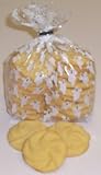 Gourmet Food : Scott's Cakes 1 lb. White Sugar Shortbread Cookies in a Ghost Bag