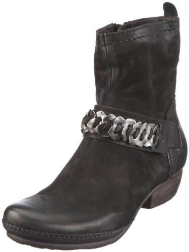 Airstep Dejavu 978205, Damen Stiefel, Schwarz (NERO+ANTRACITE), EU 37