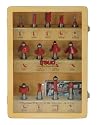 Freud 91-100 13-Piece Super Router Bit Set with 1/2-Inch Shank and Freud's TiCo Hi-Density Carbide