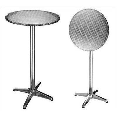 Bistrotisch Höhe 75 o. 110cm Alutisch Alu Tisch Bartisch Stehtisch #416