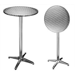 Bistrotisch H�he 75 o. 110cm Alutisch Alu Tisch Bartisch Stehtisch #416