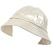 Rain Bucket Hat Cap Waterproof Packable Adjustable Silver