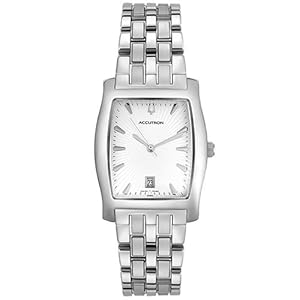 Accutron Men's 26B31 Oxford Silvertone Bracelet Watch