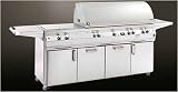 Fire Magic Gas Grills Echelon E1060 Natural Gas Grill With Power Burner On Cabinet Cart