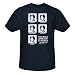 Warehouse 13 Claudia Days of the Week Mens T-shirt, Large