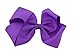 Lollipop Extra Large Greatlookz Grosgrain Hair Bow, Purple