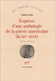 Esquisse dune anthologie de la poésie américaine du XIXe siècle (French Edition)