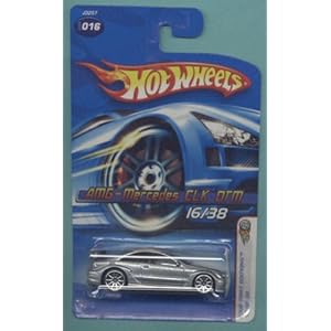 Hot Wheels 2006 First Edition 016 Silver Amg-mercedes Clk Dtm 16 of 38 1:64 Scale