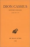 Histoire romaine, livres 50 et 51