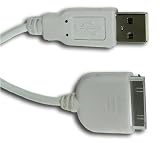 Apple iPod Dock Connector to USB 2.0 Cable - White
