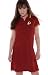 Washington Redskins Women's Pique Polo Dress - by Alyssa Milano - Medium