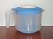 Tupperware Mix-N-Stor Pitcher 2Qt with Raindrop Blue Seal by Tupperware