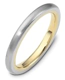 3mm traditional wedding band ring (Platinum)