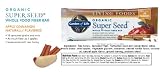 Garden of Life Living Foods Super Seed Bar, Box of 12 Bars
