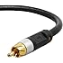 Mediabridge ULTRA Series Digital Audio Coaxial Cable (4 Feet) - Dual Shielded with RCA to RCA Gold-Plated Connectors - Black - (Part# CJ04-6BR-G2 )