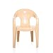 Varmora Medium Back Chair (Vertical - Beige) RS.659.00