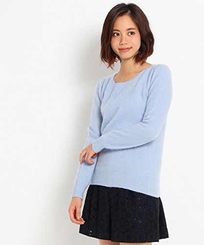 Rubyrivet(ルビーリベット)ファーカシミヤ・袖山タック入りプルオーバー