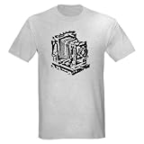 Ebony Large Format Camera Ash Grey T-Shirt Art Light T-Shirt by CafePress