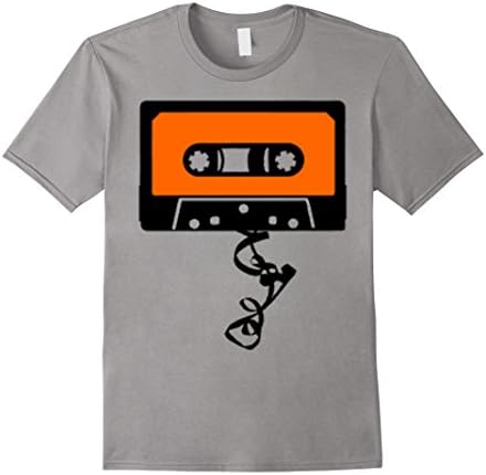 Men's Cassette Tape Shirt Large Slate