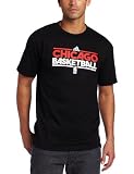 NBA Chicago Bulls Practice Short Sleeve Tee (Black, Large)