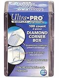 Ultra-Pro 2 Piece 100 Count Snap Lid Box w/ Diamond Corners - 1 Box Per Pack (Quantity of 100)