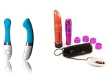 LELO Gigi Turquoise Blue Multi-Product Value Bundle - Sex Toy Kit