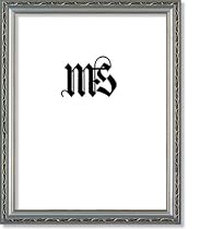 10x13 / 10'' x 13'' Frame for Picture Photo or Poster, Solid Wood, Silver, style #613