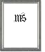 10x13 / 10'' x 13'' Frame for Picture Photo or Poster, Solid Wood, Silver, style #613
