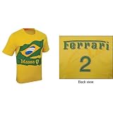 Puma - Puma Ferrari Massa Brazil Yellow Tee