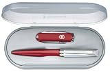 VICTORINOX(ビクトリノックス) ボールペン クラシックギフトセットRD 保証書付 4.4321.3 【日本正規品】の画像