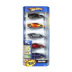 Hot Wheels 5 Car Gift Pack - Exotics by 