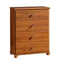 Sand Castle 4-Drawer Chest - Sunny Pine