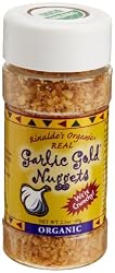 Rinaldo's Organic Garlic Gold Nuggets, 2.1-Ounce Jar (Pack of 6)
