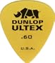 Jim Dunlop 421P60 Dun Ultex Plyrs Pk .60/6Pk