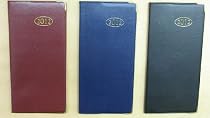 Leather Effect 2012 Slim Size Pocket Diary Week To View - With Metal Corners