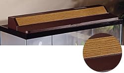 All-Glass Aquarium Oak 36" Fluorescent Deluxe Full Hood