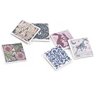 V&A Square Ceramic Button (Assorted)