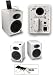 Audio Engine 5-  Active Speaker System for iPod & MP3 Players - White