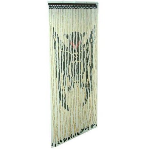 Beaded Wood Bead Curtain Bat Designer Beads