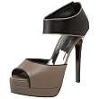 Ruthie Davis Women's Dart Platform Pump,Black/Grey,37.5 EU (US Women's 7.5 M)