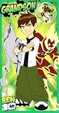 Kitchen & Housewares : Ben 10 'Grandson' Birthday Card & Badge