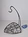 Modern Circles Black Nickel Finish Banana Tree Stand Hanger