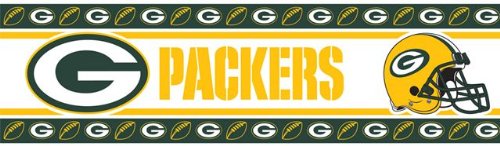 Green Bay Packers Kids Wallpaper Border